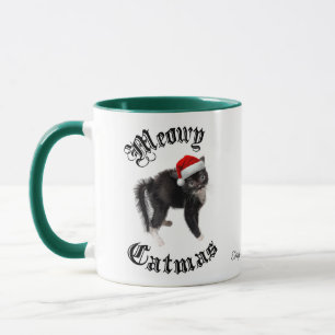 Rutabaga Mug "Meowy Christmas"