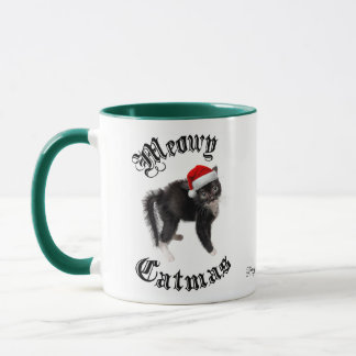 Rutabaga Mug "Meowy Christmas"