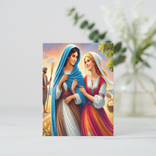 Ruth 1 Eine Reise der Hingabe Postkarte