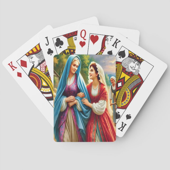 Ruth 1 Reise zu neuen Anfängen Spielkarten (Rückseite)