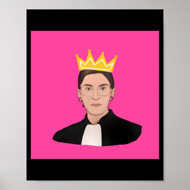 Ruth Bader Ginsberg RBG Poster (Vorne)