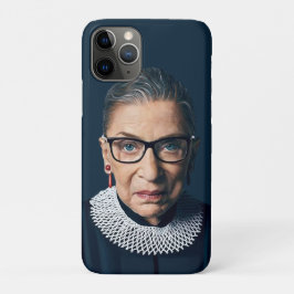 Ruth Bader Ginsburg blauer Hintergrund Case-Mate iPhone Hülle
