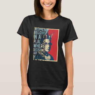 Ruth Bader Ginsburg - Chemise T-Shirt célèbre RBG