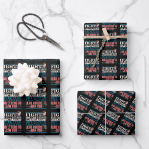Ruth Bader Ginsburg führt andere an Geschenkpapier Set