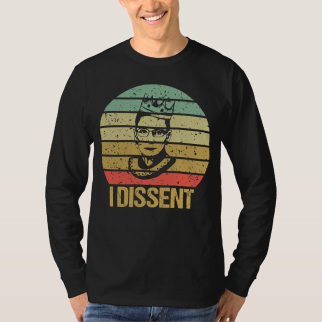 Ruth Bader Ginsburg, Girl Power, ich abweichend T-Shirt (Vorderseite)
