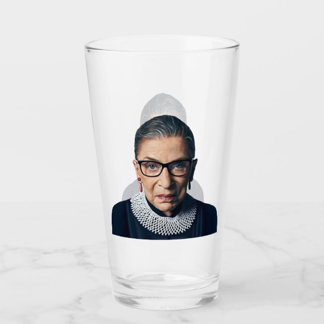 Ruth Bader Ginsburg Glas (Vorderseite)