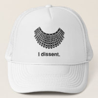 Ruth Bader Ginsburg I Dissent RBG Collar