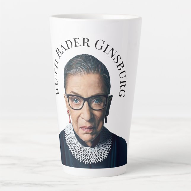 Ruth Bader Ginsburg Milchtasse (Vorderseite)