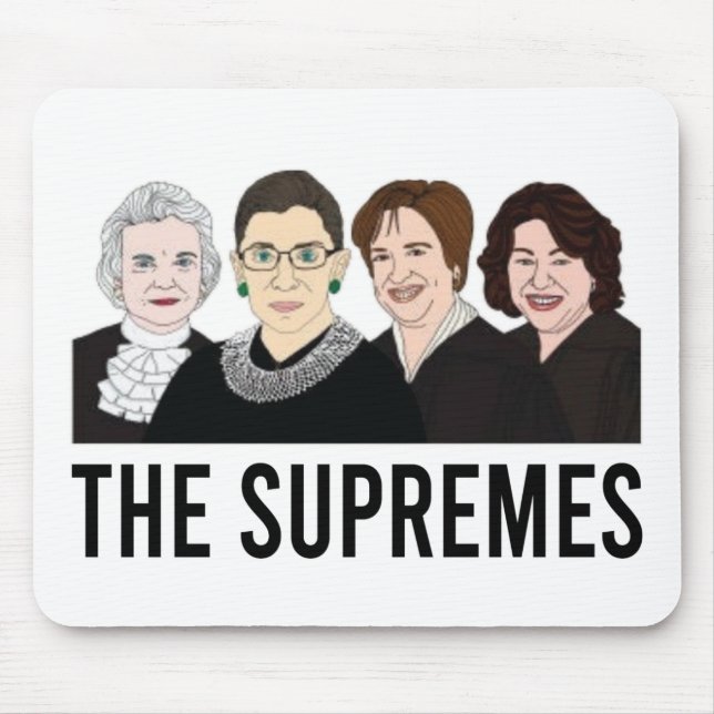 Ruth Bader Ginsburg, Oberster Gerichtshof Frauen Mousepad (Vorne)