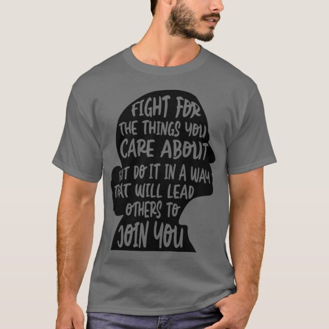 Ruth Bader Ginsburg Oberster Gerichtshof RBG T-Shirt (Vorderseite)