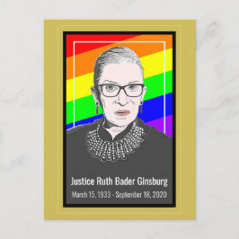 Ruth Bader Ginsburg Postcard, Oberster Gerichtshof Postkarte