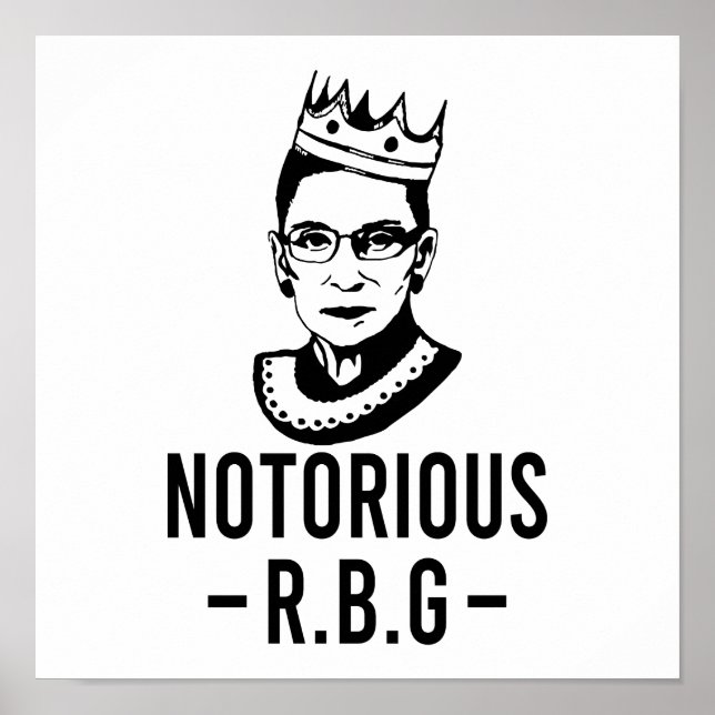 Ruth Bader Ginsburg Poster (Vorne)