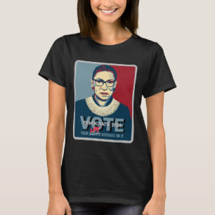 Ruth Bader Ginsburg Pro-Choice 2024 Frauen T-Shirt
