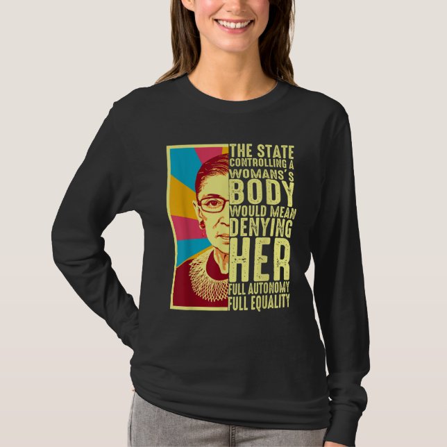 Ruth Bader Ginsburg Pro entscheidet sich für meine T-Shirt (Vorderseite)