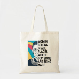 Ruth Bader Ginsburg Quote, SCOTUS, Notoriker RBG Tragetasche