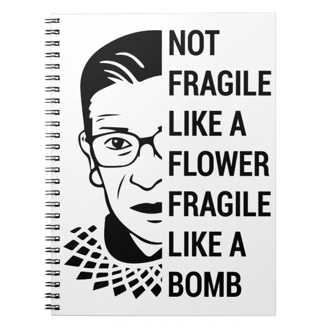 Ruth Bader Ginsburg, RBG, Feminist Notizblock (Vorderseite)
