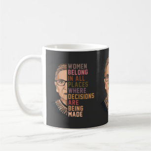 Ruth Bader Ginsburg RBG Kaffeetasse