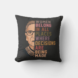 Ruth Bader Ginsburg RBG Kissen
