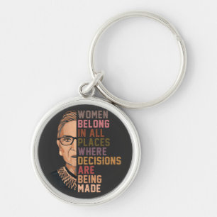Ruth Bader Ginsburg RBG Schlüsselanhänger