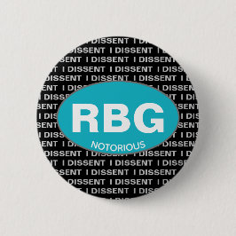 Ruth Bader Ginsburg Richter am Obersten Gerichtsho Button