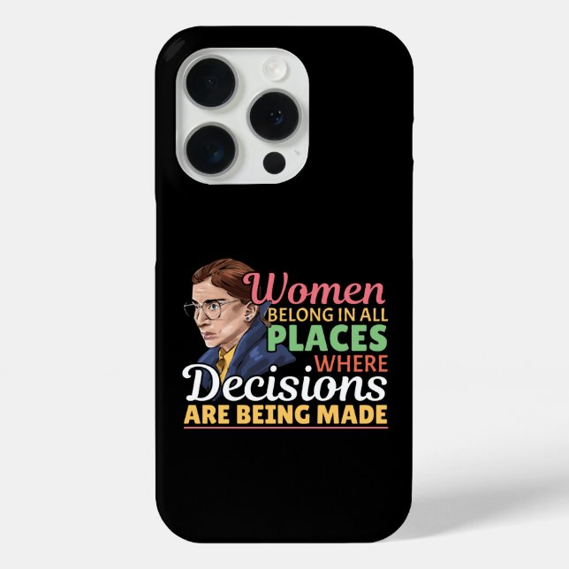 Ruth Bader Ginsburg Richterin Case-Mate iPhone Hülle (Rückseite)