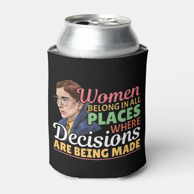 Ruth Bader Ginsburg Richterin Dosenkühler (Kanne Vorderseite)