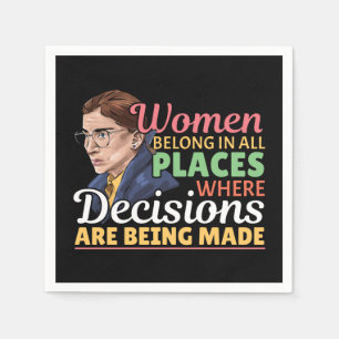 Ruth Bader Ginsburg Richterin Serviette