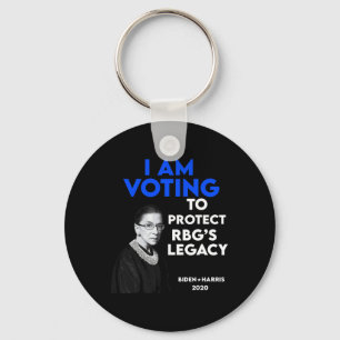Ruth Bader Ginsburg&#';s Legacy Vote Biden 2020 Schlüsselanhänger