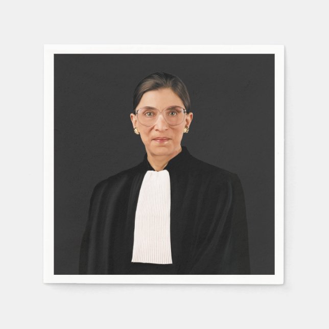 Ruth Bader Ginsburg Serviette (Vorderseite)