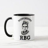 Ruth Bader Ginsburg Tasse, RBG Womens, Notoring Rb