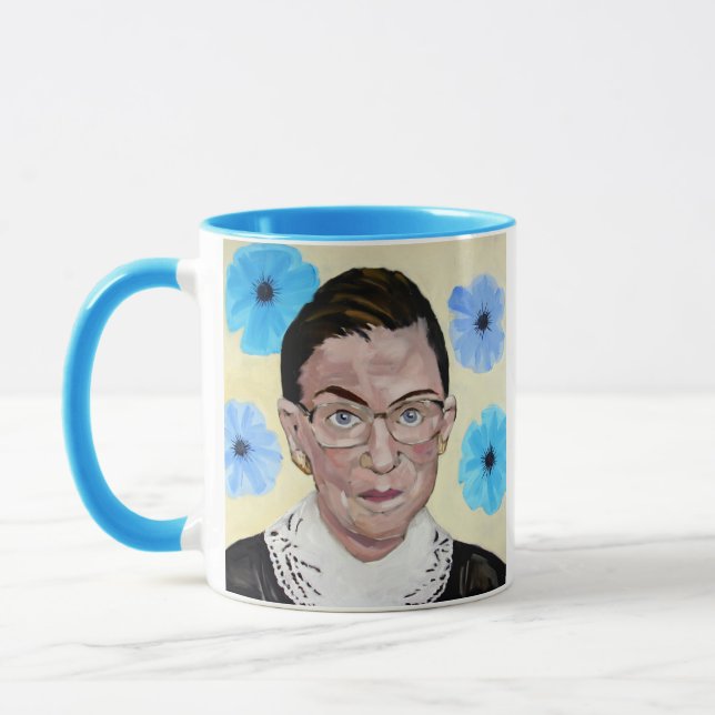 Ruth- Bader Ginsburgkaffee-Tasse notorisches RBG Tasse (Links)