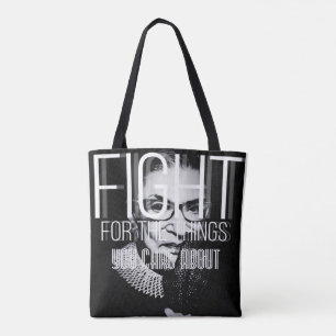 Ruth- Bader Ginsburgkampf für die Sachen, die Sie Tasche