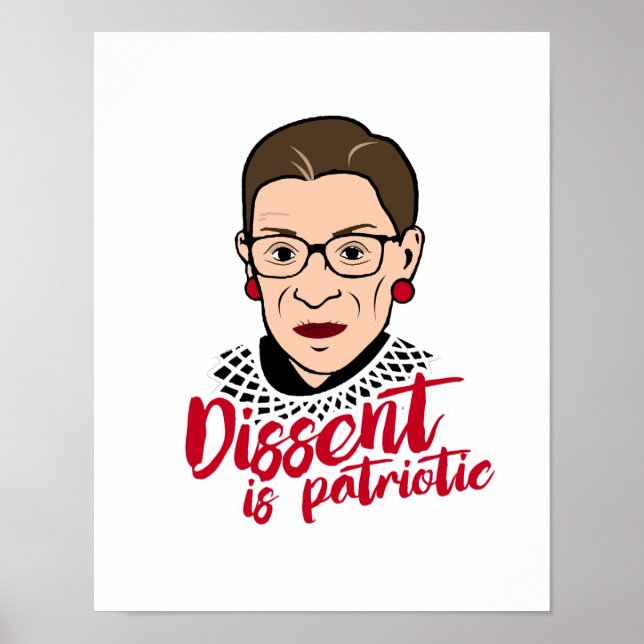 Ruth - Dissent ist Patriotic — Poster (Vorne)
