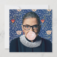 Ruth Ginsburg Pink gum Medway Tapestry