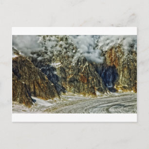 Ruth Glacier in Alaska Postkarte