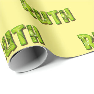 Ruth Kiwi Fruit Geschenk papier Geschenkpapier