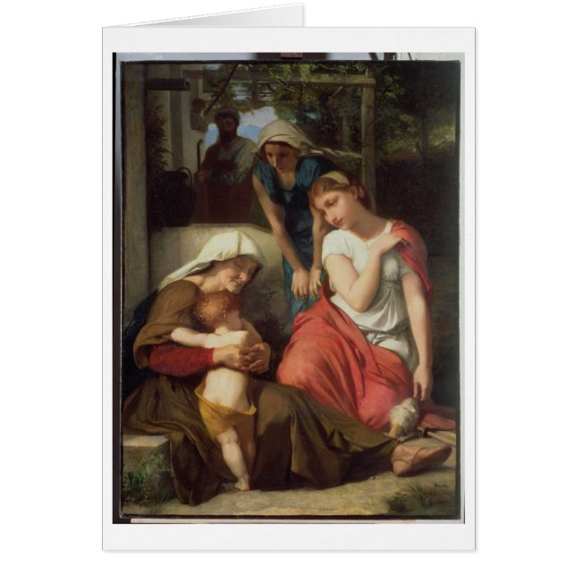 Ruth und Naomi, 1859 (Öl auf Leinwand) (Vorne)