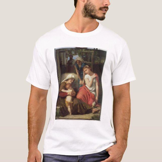 Ruth und Naomi, 1859 (Öl auf Leinwand) T-Shirt (Vorderseite)