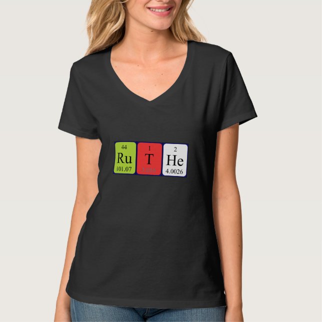 Ruthe Periodenname Shirt (Vorderseite)
