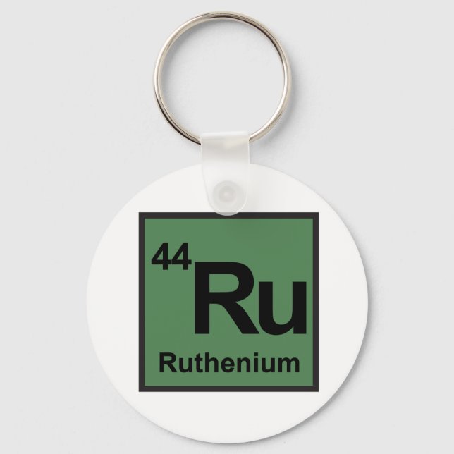 Ruthenium Schlüsselanhänger (Vorderseite)