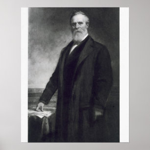 Rutherford B. Hayes, 19. Präsident der Vereinigten Poster