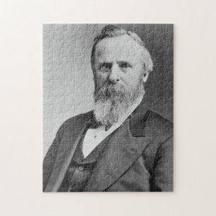 Rutherford B. Hayes 19. Präsident von Amerika.