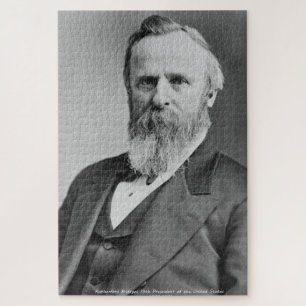 Rutherford B. Hayes 19. Präsident von Amerika.