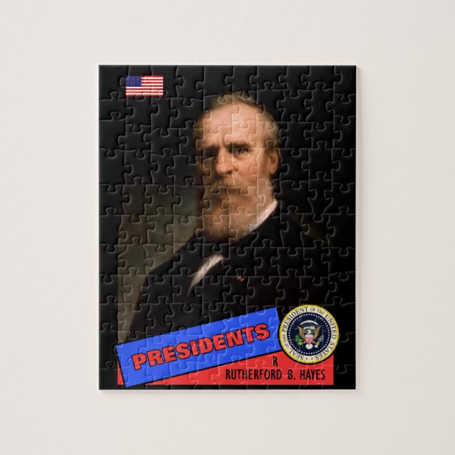 Rutherford B. Hayes Baseball Card (Vertikal)