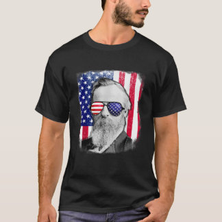 Rutherford B Hayes US-Flagge Shirt 4. Juli
