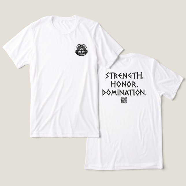 Ruthless Aggression Fitness Gym T-Shirt Nr. 1 Tri-Blend Shirt (Design vorne & hinten)