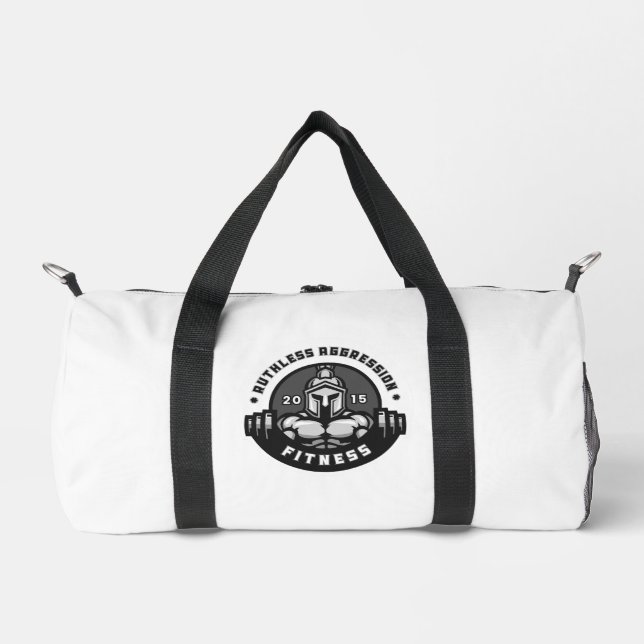 Ruthless Aggression Fitness Kleine Duffel Tasche (Vorderseite)