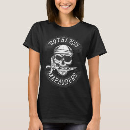 Ruthless Marauders Logo S-Sleeve T-Shirt Damen LG