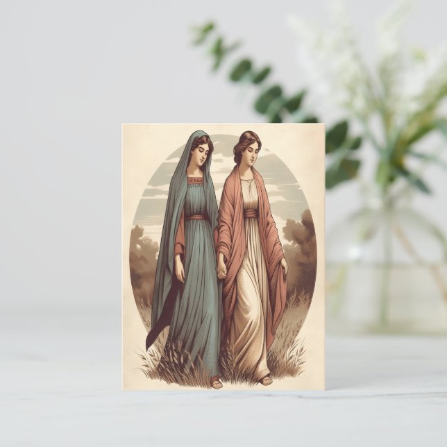 Ruths hoffnungsvolle Reise durch Liebe und Hingabe Postkarte (Stehend Vorderseite)