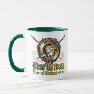 Ruthven Clan Abzeichen Tasse